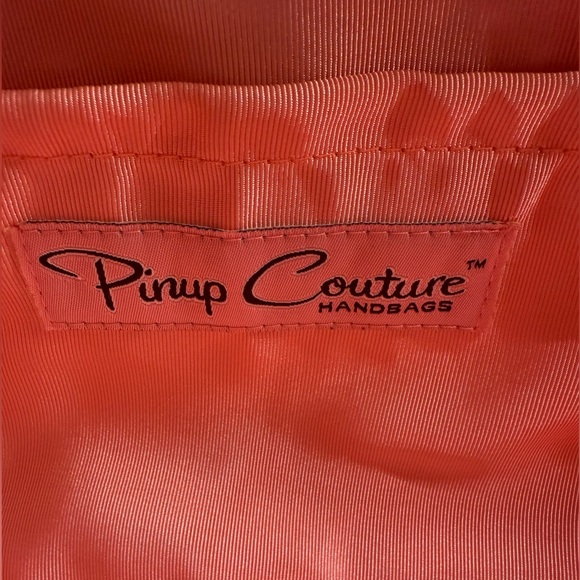 Pinup Girl Clothing Wicker Purse Pink - Picture 6 of 6